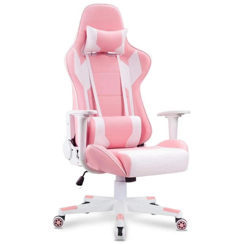 Factory Wholesale Leather Gaming Chair Computer Reclining Gamer Chair with Footrest