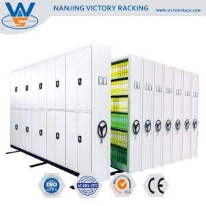High Loading Capacity Metal Compact File Shelving Archive Storage Rack