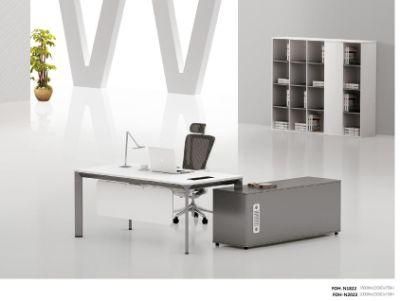 Factory Directly Manager Office Table with Metal Frame (FOH-N1822)