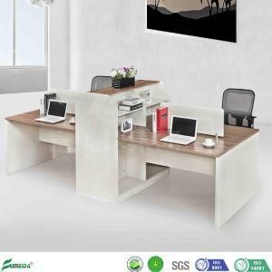 MFC Universal Modern Office Cubicles with Open File Shelves Stroge Workstation