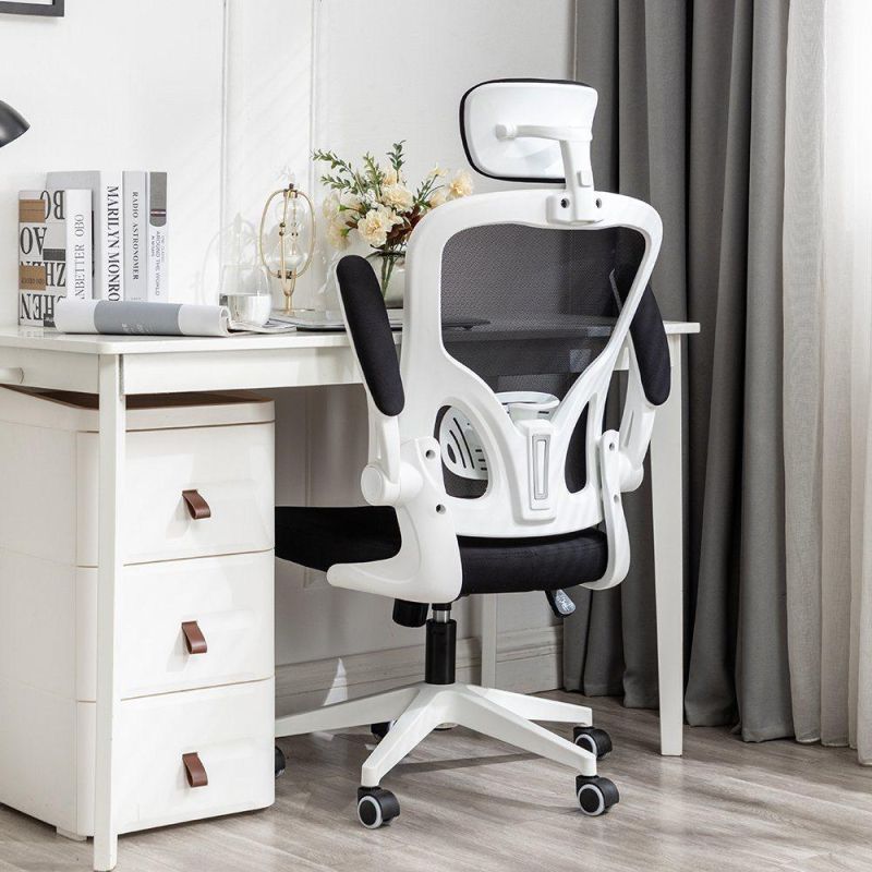 China Huashi Furniture Manufacturing High Back Ergonomic Swivel Office Computer Chair