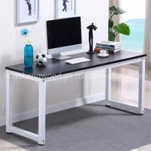 Computer Desk of Steel and Wood Structure
