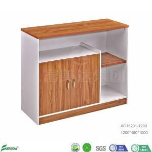 MFC Glass Door Credenza Modernoffice Furniture Durable File Cabinet Credenza (AC15201)