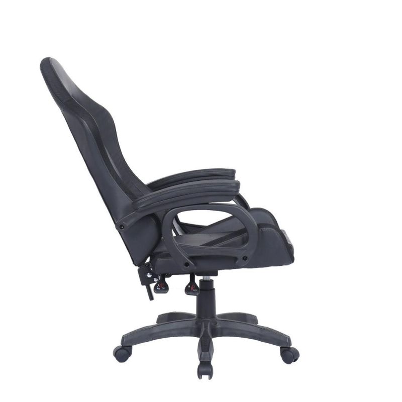 Chaise Roulante é Lectrique Black Office Chair Piranha Bite Gaming Stol (MS-918)