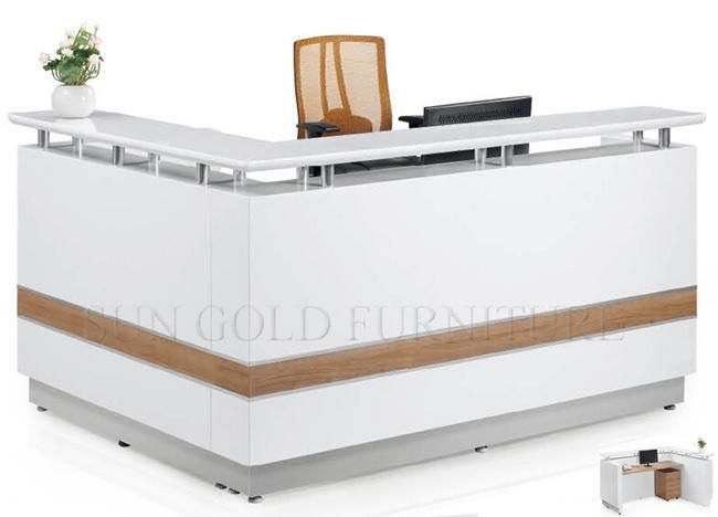 Elegant and Durable MDF Modern Reception Desk (SZ-RD025)