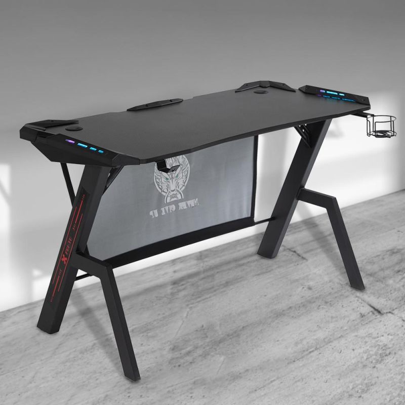 Hot Selling Modern fashion Gaming Desk Computer Gaming Table with Factory Price