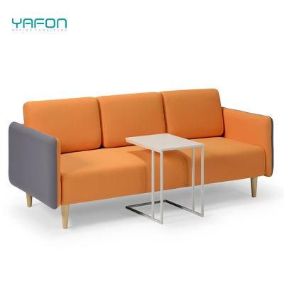 Competitive Price Simple Design PU Leather Sofa for Lounge