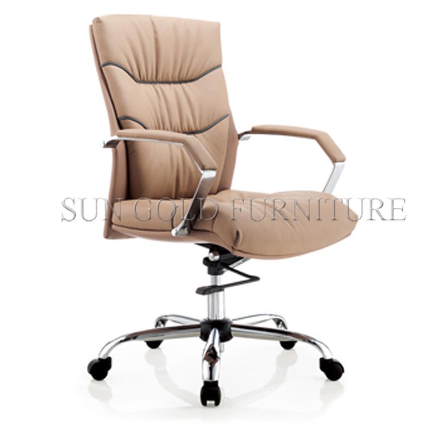 Foshan Office Chair Factory Leather High Back Office Executive Chair