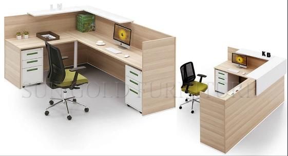 Hot Sale Cheap Small Wooden Reception Desk (SZ-RT017)