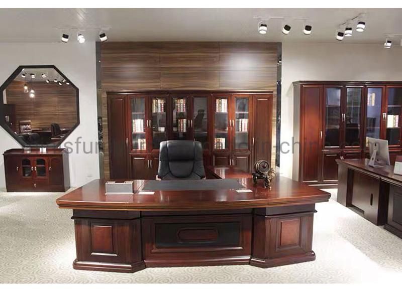 (M-OD1130) CEO Furniture Boss Executive L-Shaped MDF Office Desk