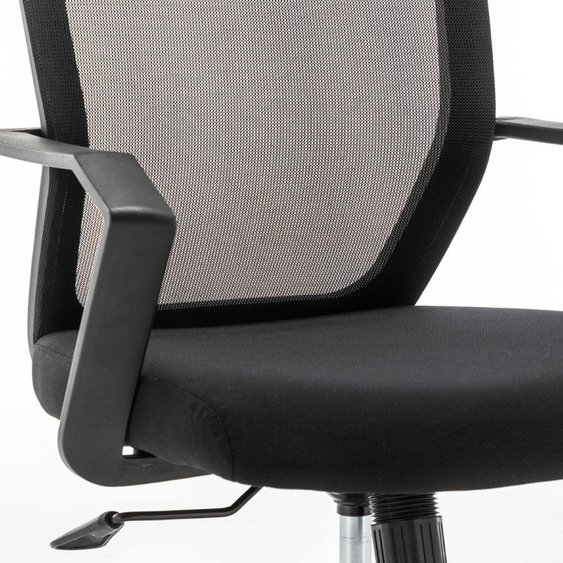 Sillas De Oficina High Quality MID Back Staff Ergonomic Executive Swivel Office Mesh Chairs