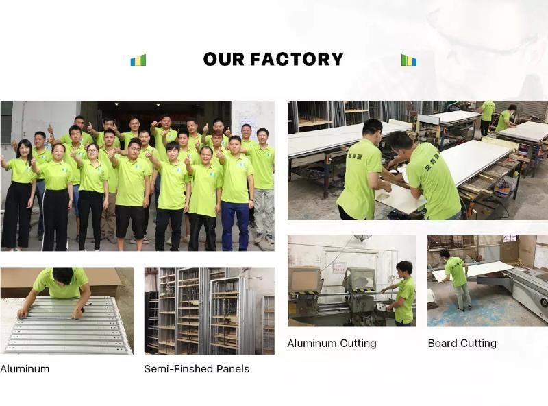 Aluminum Wooden Soundproof Folding Partition Walls for Conference Hall