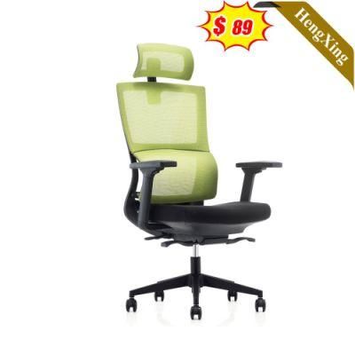 Simple Design Furniture Office Room Workstation Mesh Chairs with Headrest Swivel Height Adjustable Chair