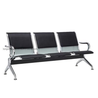 Metal 3 Seater Visitor Chair