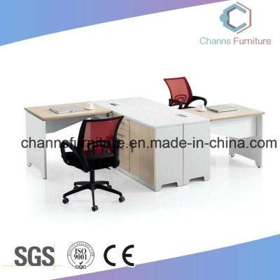 Independent L Shape Office Table Two Persons Workstation CAS-W1856