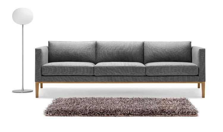 Modern Design of Fabric Office Waiting Sofa with Wooden Frame for Reception Area
