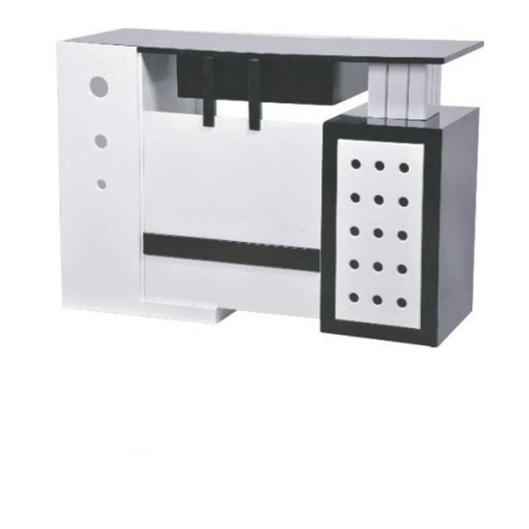 Hl-050 2021 Top Quality Mix Color Salon Reception Table Consult Table for Sale Cashier Desk Check-out Counter Checkstand