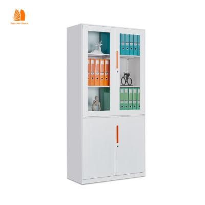 Office Furniture Steel Glass Door Storage File Cabinet