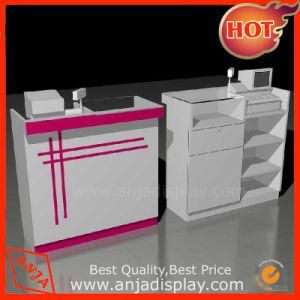 Portable Aluminum High Quality Wooden Furniture Cashier Desk for Shop