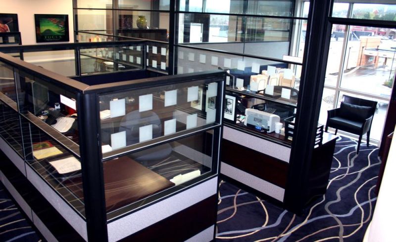 Modular Office Cubicle Workstation Partition with Customized Size