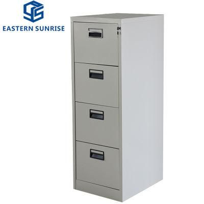 Office Metal Furniture File Storage 4-Drawer Vertical Filing Cabinet