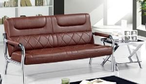 Comfortable PU Public Waiting Office Sofa in Stock 602#