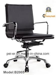 Modern Office Leather Swivel Aluminium Manager Chair (PE-B2005)