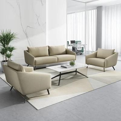 Wholesale Good Quality Lather Office Sofa Set Comfortable Sofa Office