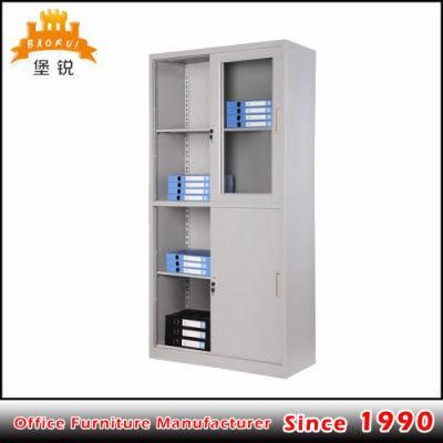 Steel Office Used File Hostel Locker Cabinet with 4 Shelves