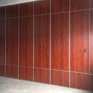 Sliding Aluminium Frame Melamine Surface Folding Exhibition Partition Wall