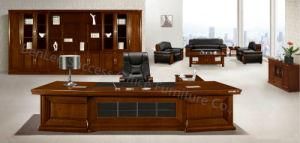 L Shape Modern Wooden Furniture Executive Office Desk (BL-B3207)
