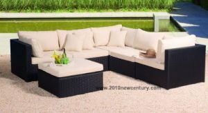 Rattan/Wicker Sofa, Synthetic Rattan Furniture and Sofa (6048)