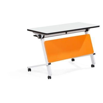 Laptop Folding Standing Movable Stackable Sliding Hardware Computer Study Office Table Training Desk
