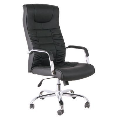 High Quality Black Leather Economic Swivel Office Chair