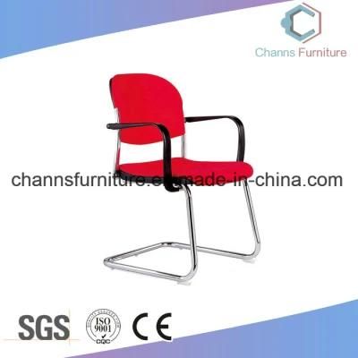 Hot Sale Red Fabric Office Meeting Furniture Training Chair