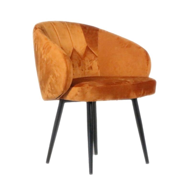 Hot Sale Ergonomic Soft Sofa Chair Fabric Cover Fixed Base