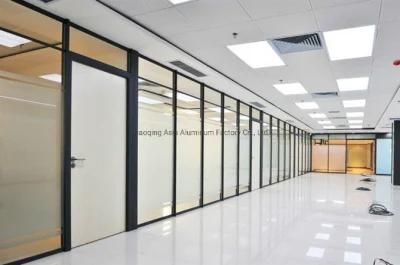 Prefab Glass Office Glass Partition Wall Office Door Partitions