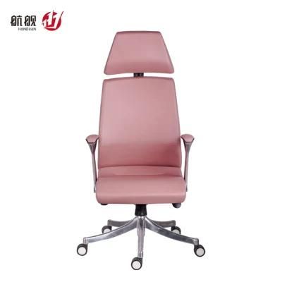 with Cloth Hanger New Style Office Ergonomical Leather Computer Chair