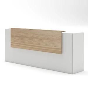 Modern Appearance Office Counter Design Wood Reception Desk