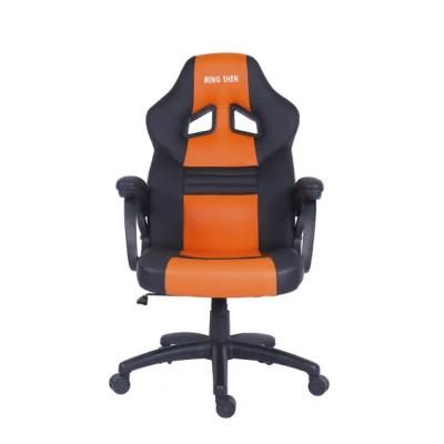 Ergonomic Girl Gamer Silla Racer Orange Office Gaming Chair