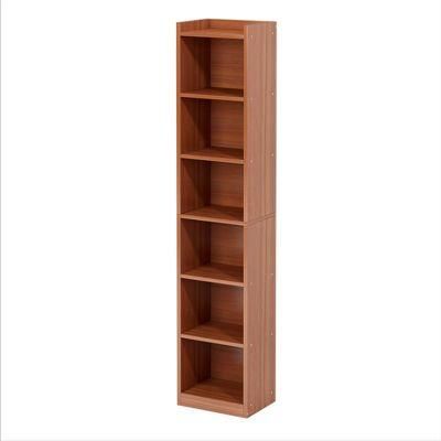 Bookcase Corner Cabinet Narrow Version Simple Floor Economical Storage Cabinet Storage Space Saving Small Corner Storage Bookcase