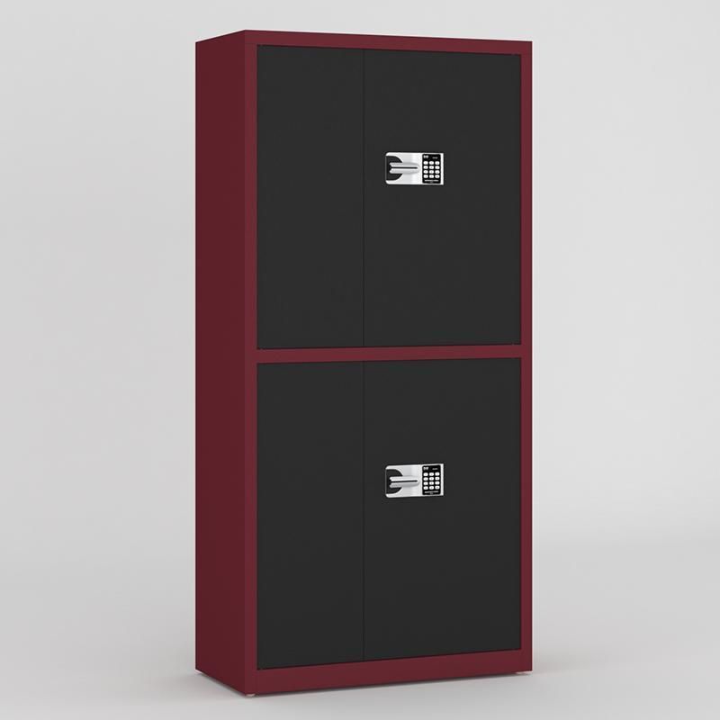 Fireproof Digital Password Lockable Steel Filing Cabinet Metal Safe Box with Wholesale Price Security Safe Cabinet