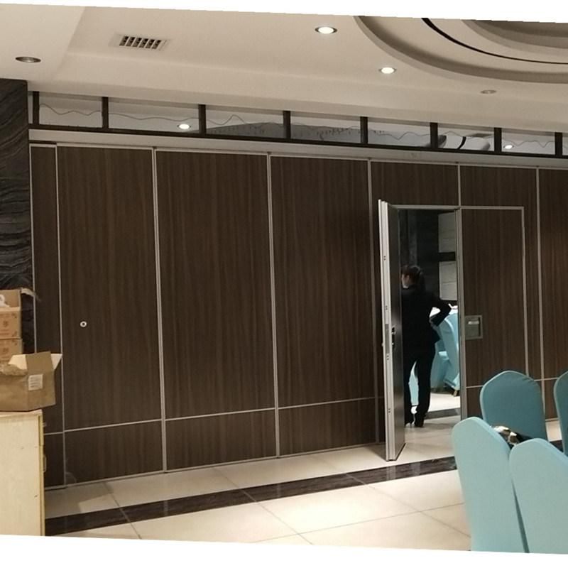 Hotel Soundproof Mobile Movable Wall Partitions Folding Acoustic Operable Walls