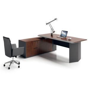 Modern HDF Executive Manager Desk for Wood Office Furniture