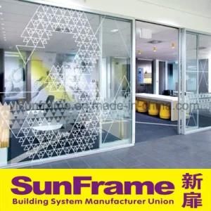 Professional Aluminum Frame Office Glass Partition