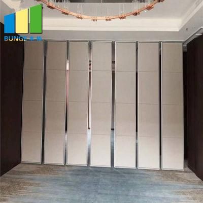 Dividing Space Folding Wood Movable Wall Partition for Auditorium