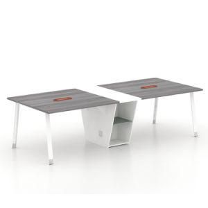 Modern Stylish Design Office Furniture Melamine Oval Shape Meeting Table