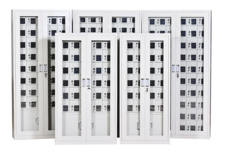 Metal 48 Doors Electronic Cell Phone Charging Locker Factory Price