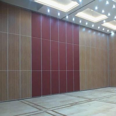 MDF Finish Sliding Wall Partitions for Auditorium Meeting Room