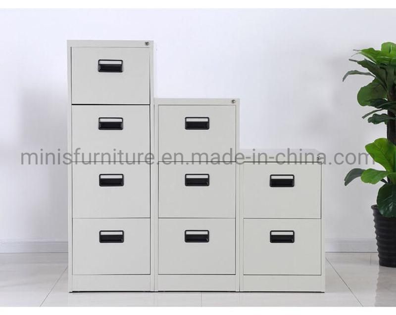 (M-FC030) Hospital/Office/School/Hotel Furniture Metal Steel Filing Cabinets with Drawers and Keys